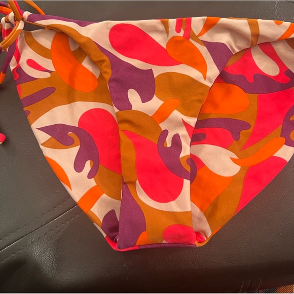 Mikoh Hula Hula Tie Side Classic String Bikini Bottom Small New NWOT - Picture 6 of 16